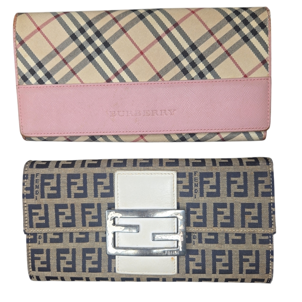 PROJECT LUXURY WALLET BUNDLE - Burberry And Fendi